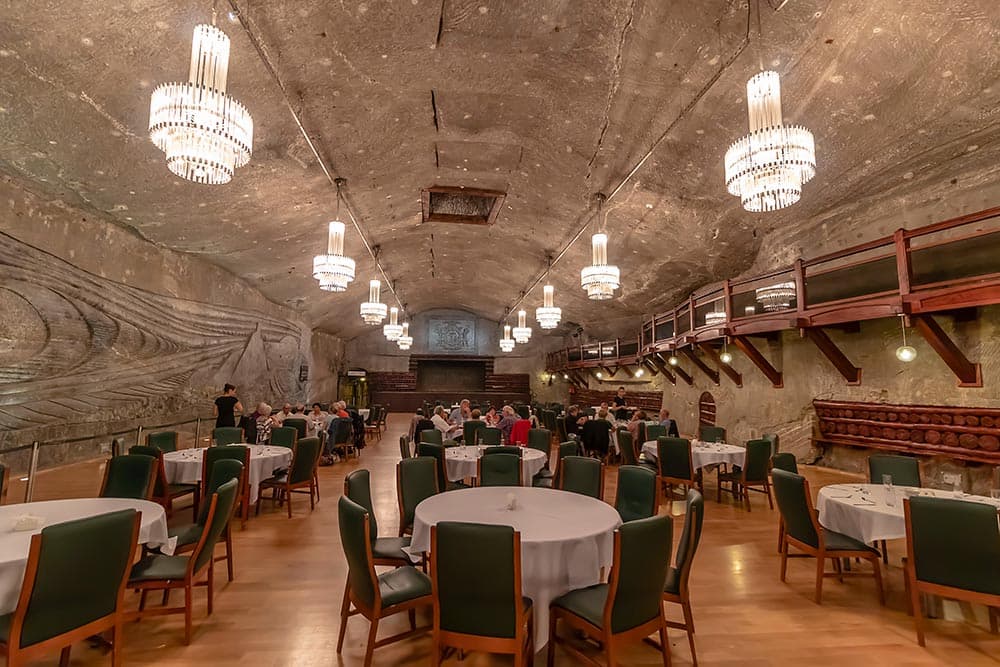 Cracovie Mines Sel Salle à manger